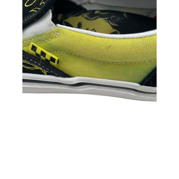 Vans x Spongebob Gigliotti Skate Slip On Shoes Mens US 7 Eu 39 Black Yellow - Picture 7 of 16
